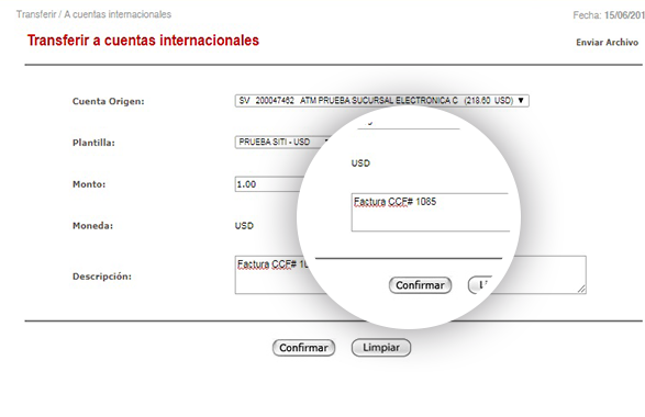 Transferencias | BAC Credomatic